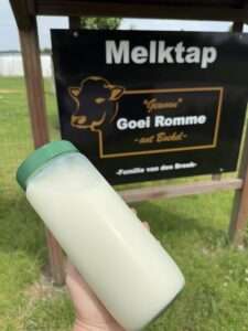 Een melktap van Goei Romme